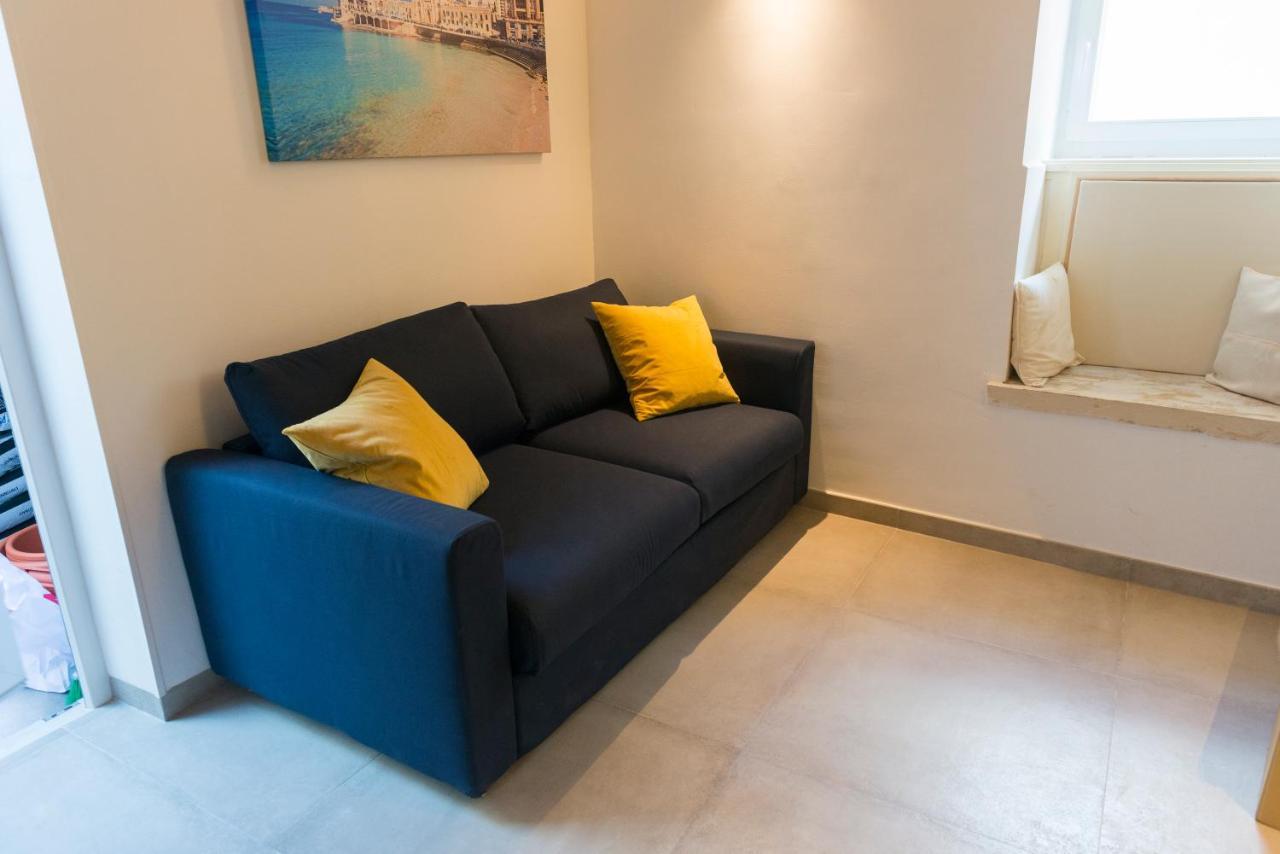 Authentic Gf Apartment With Terrace At The 3 Cities Marina Cospicua Eksteriør billede