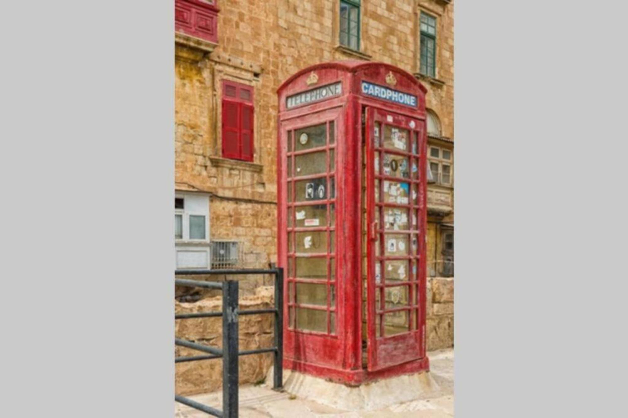Authentic Gf Apartment With Terrace At The 3 Cities Marina Cospicua Eksteriør billede